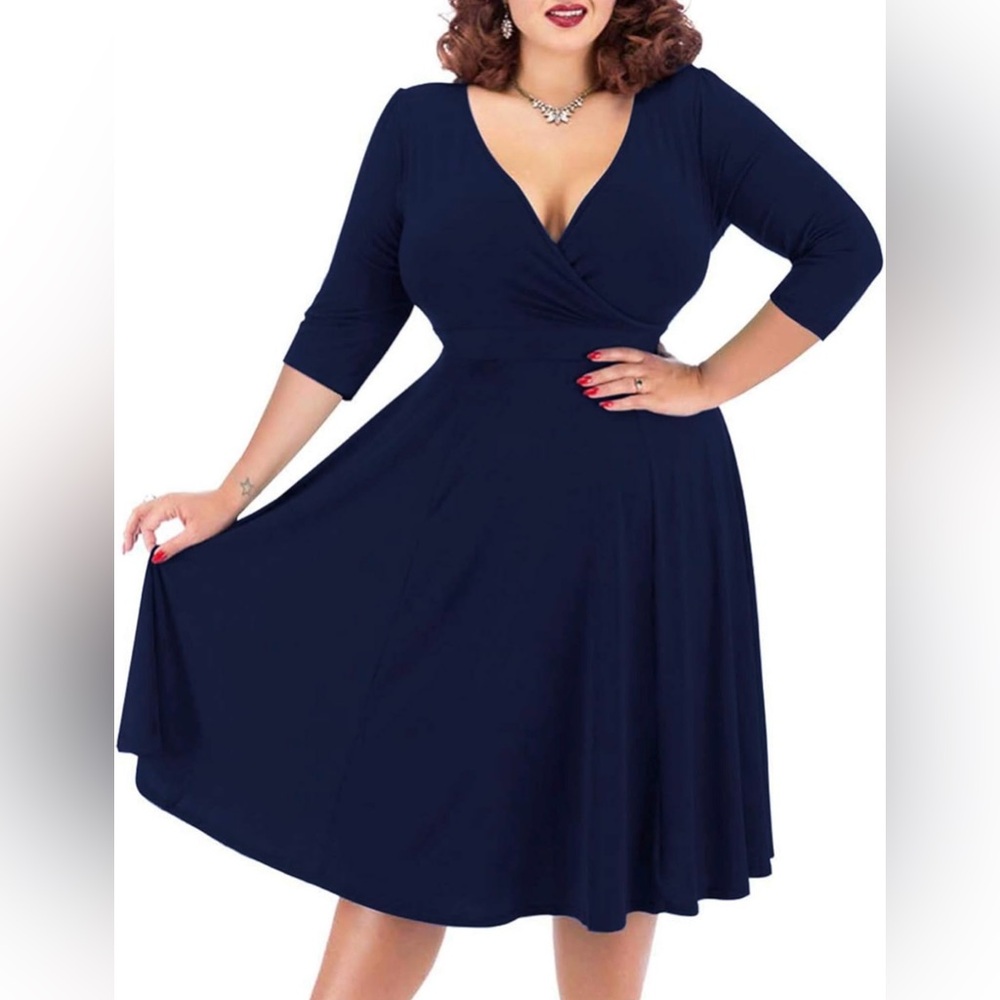 Nemidor Plus Size Dresses for Curvy Women Casual 22